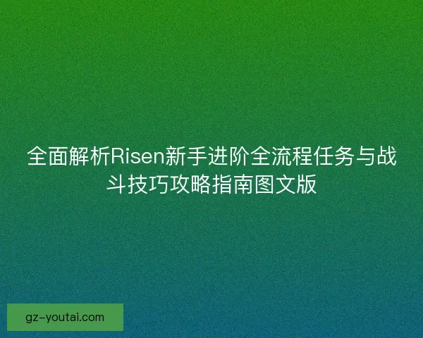 全面解析Risen新手进阶全流程任务与战斗技巧攻略指南图文版 全面解析Risen新手进阶全流程任务与战斗技巧攻略指南图文版